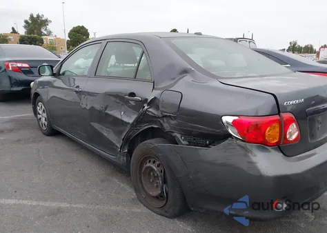 2010 Toyota Corolla Le z USA, uszkodzony, nr VIN JTDBU4EE2A9118136